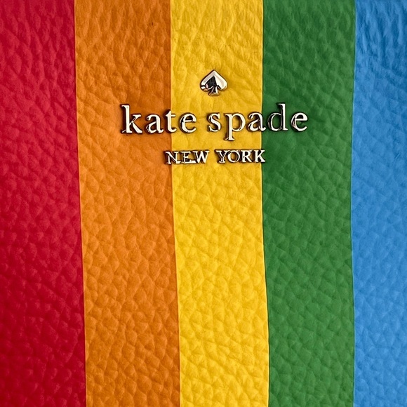 Kate Spade New York Kourtney Spectrum Stripe Camera Bag. NWT. - Picture 15 of 16
